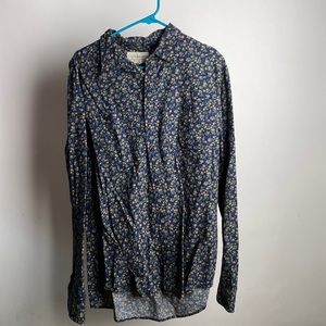 Floral button up